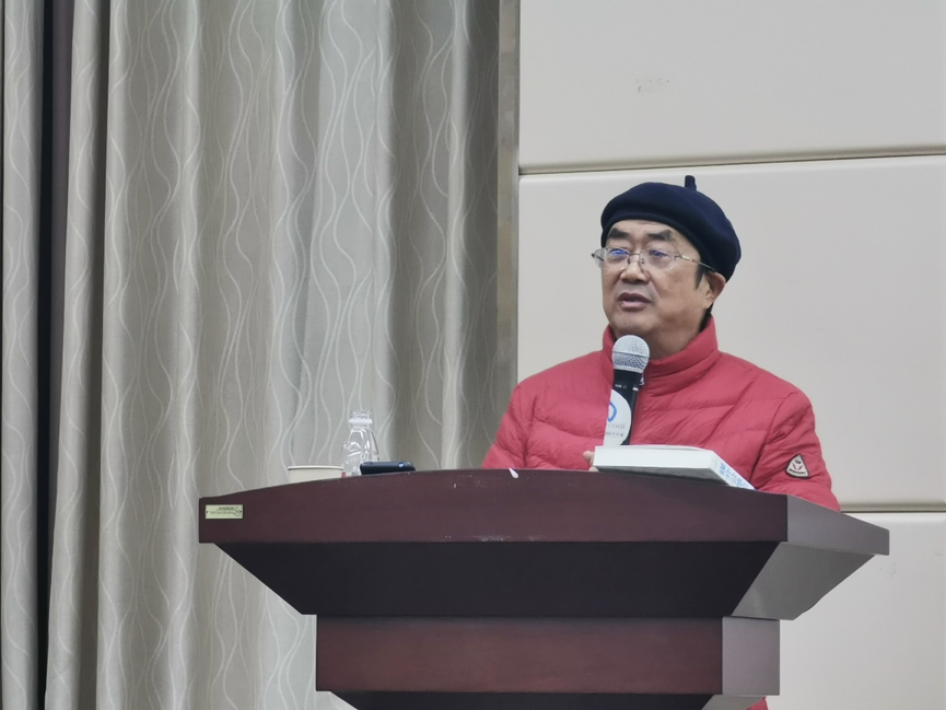 马克思主义pg电子新闻观大讲堂：江作苏教授论“逆全球化与媒介伦理重塑——新时代主流媒体的