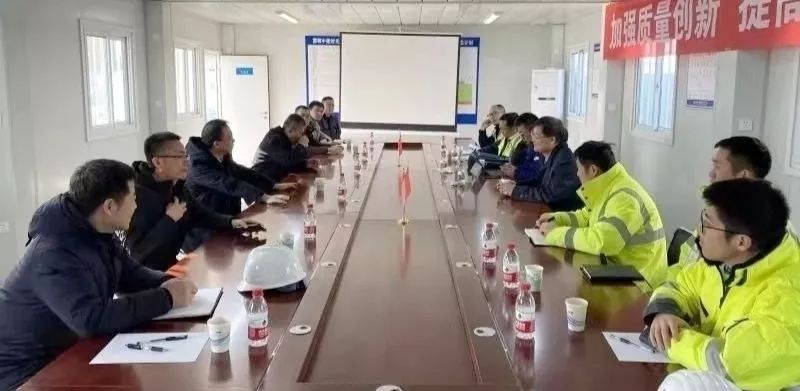 中国建pg电子材工程集团领导到中建材（邯郸）碲化镉项目调研