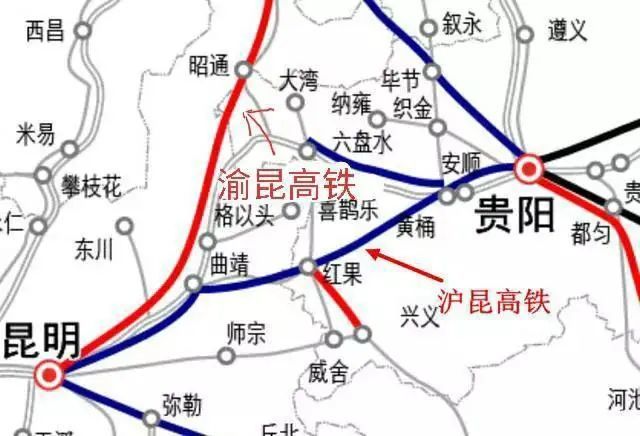 贵州两条高铁pg电子干线—渝贵铁路和贵南高铁位列其中
